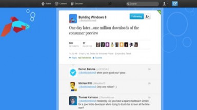 Windows 8:  1 triệu lượt download trong 1 ngày