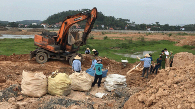  Bắc Giang: Phát hiện hàng chục tấn chất thải được chôn lấp tại dự án của Công ty TNHH Khải Hồng Việt Nam