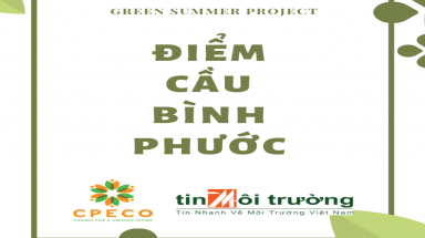  ĐĂNG KÍ TÌNH NGUYỆN VIÊN DỰ ÁN GREEN SUMMER PROJECT 2019 ĐIỂM CẦU BÌNH PHƯỚC