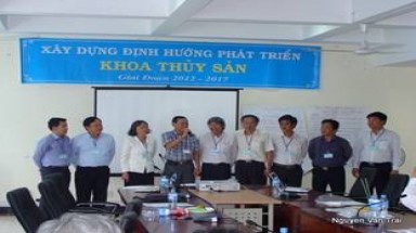 Hội thảo " Xây dựng định hướng phát triển khoa thủy sản ĐHNL TP.HCM" 