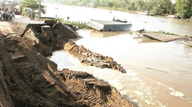  Sụt lún đất vùng Đồng bằng sông Cửu Long - Thực trạng và giải pháp ứng phó