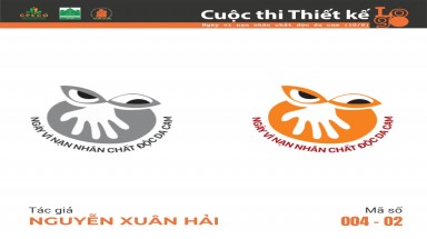  Tác phẩm tham dự cuộc thi thiết kế Logo "Ngày Vì nạn nhân chất độc da cam (10/8)" mã số 004-02